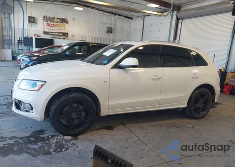 2014 Audi Q5 3.0T Premium Plus from USA, damaged, VIN WA1DGAFP6EA120758